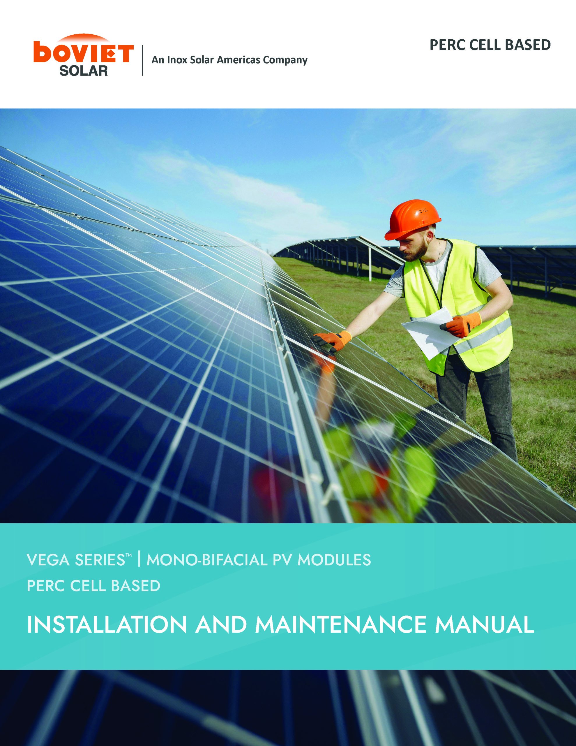 Boviet Solar Perc Vega Installation Manual 04 01 2025 Page 01
