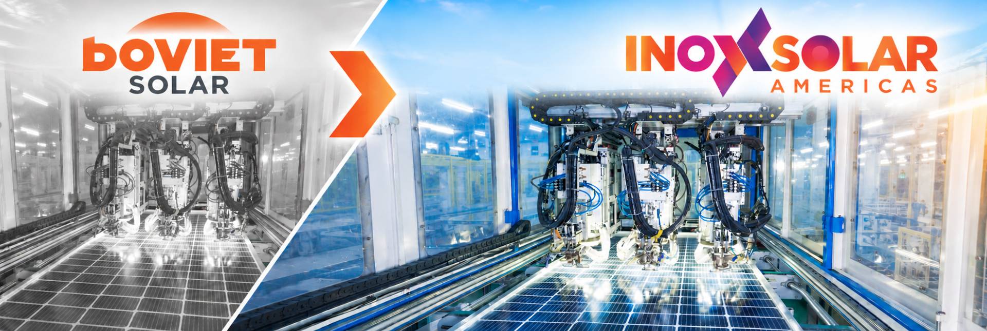 INOX SOLAR AMERICAS ANNOUNCES GRADUAL BOVIET SOLAR BRAND AND DIGITAL PLATFORM TRANSITION